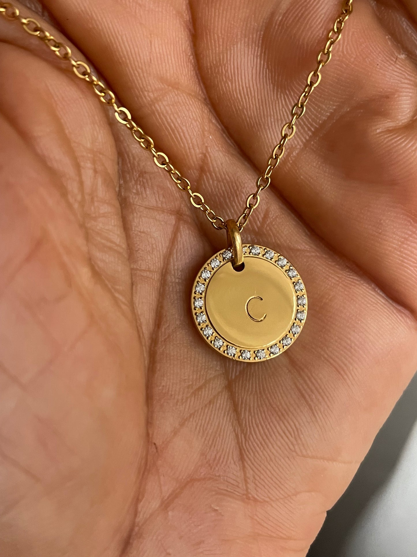 Halo Disc Necklace-Kelly Praise