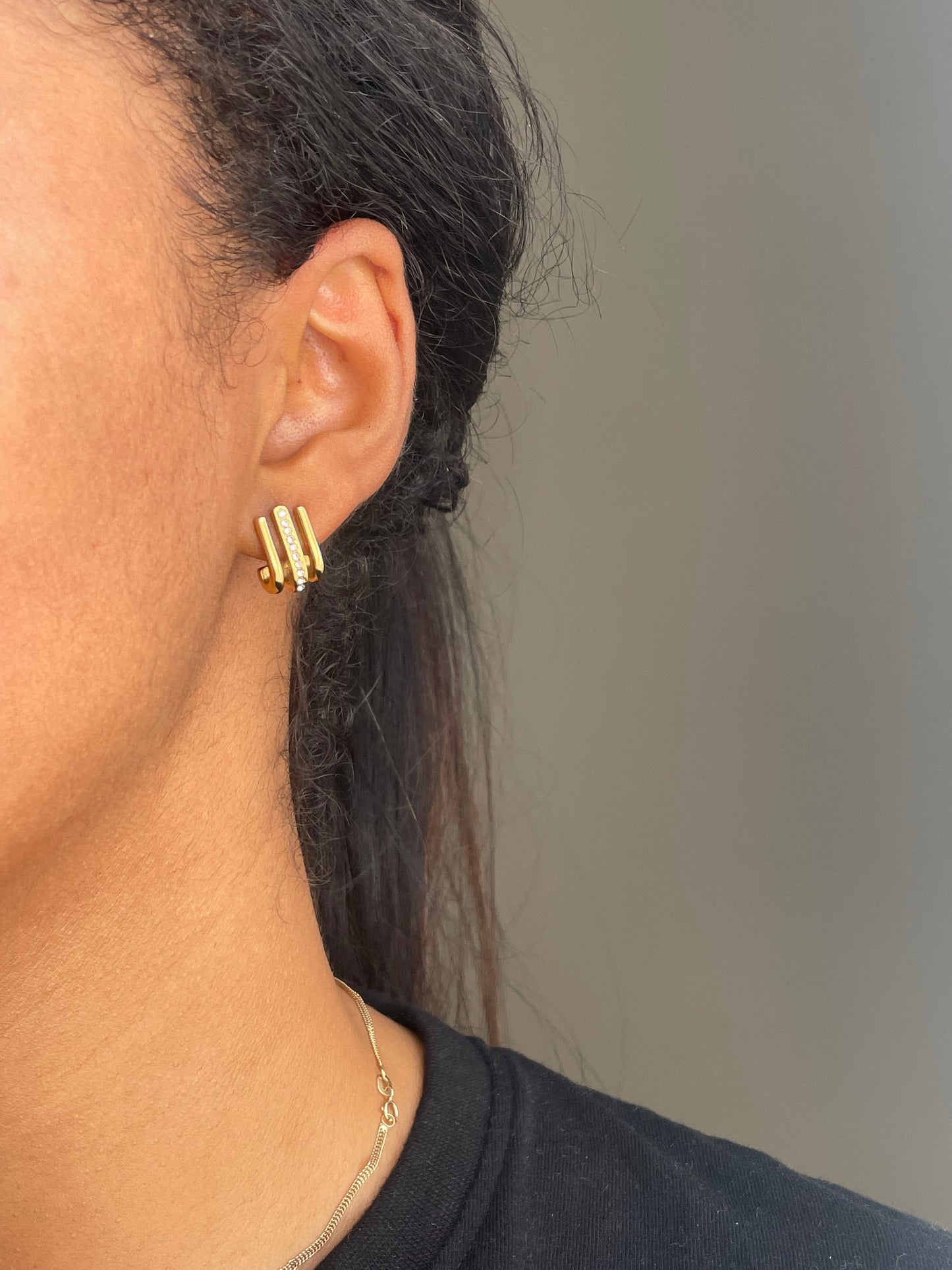 Trio Stud earrings-Kelly Praise