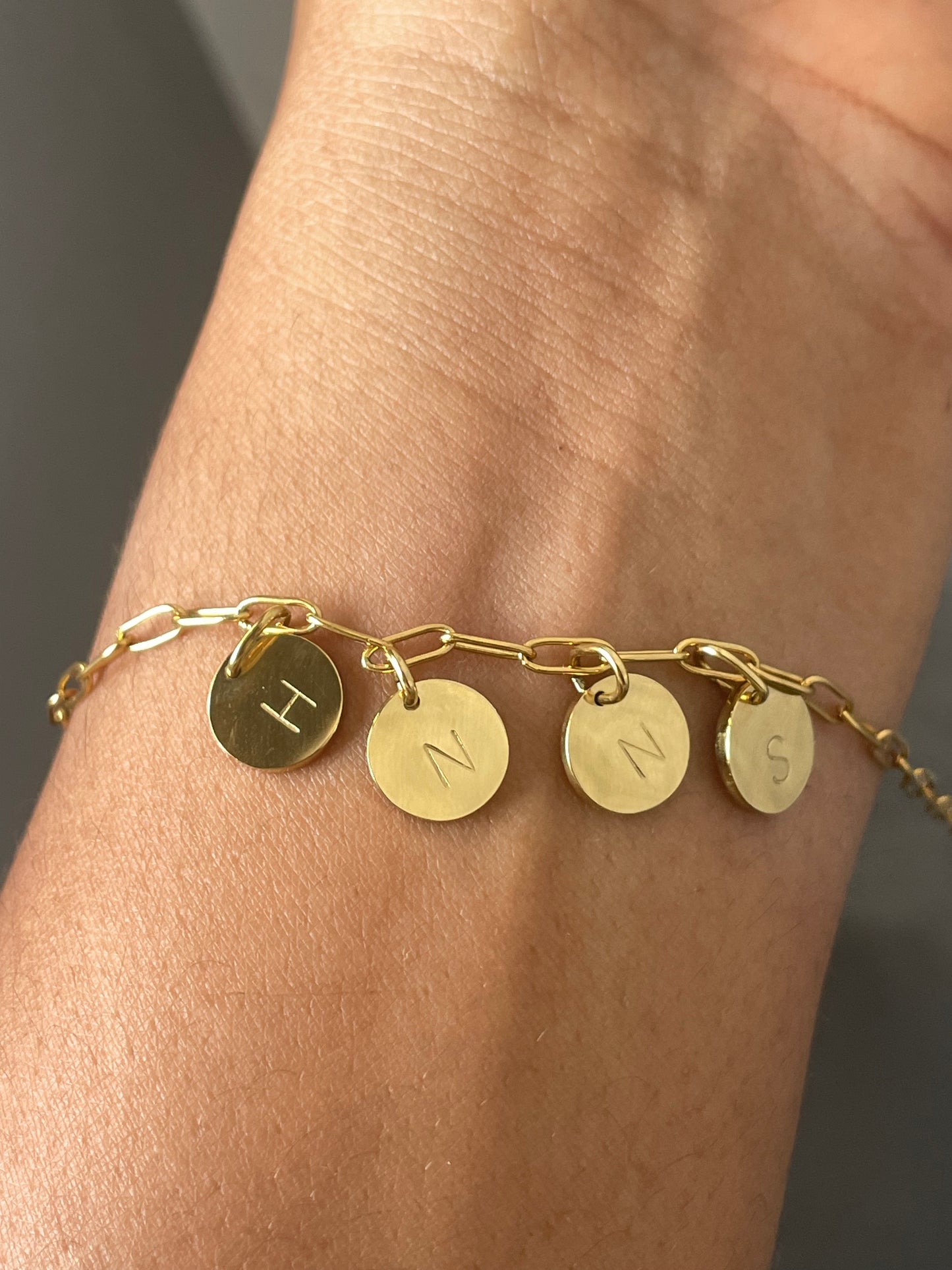Paperclip charm bracelet-Kelly Praise