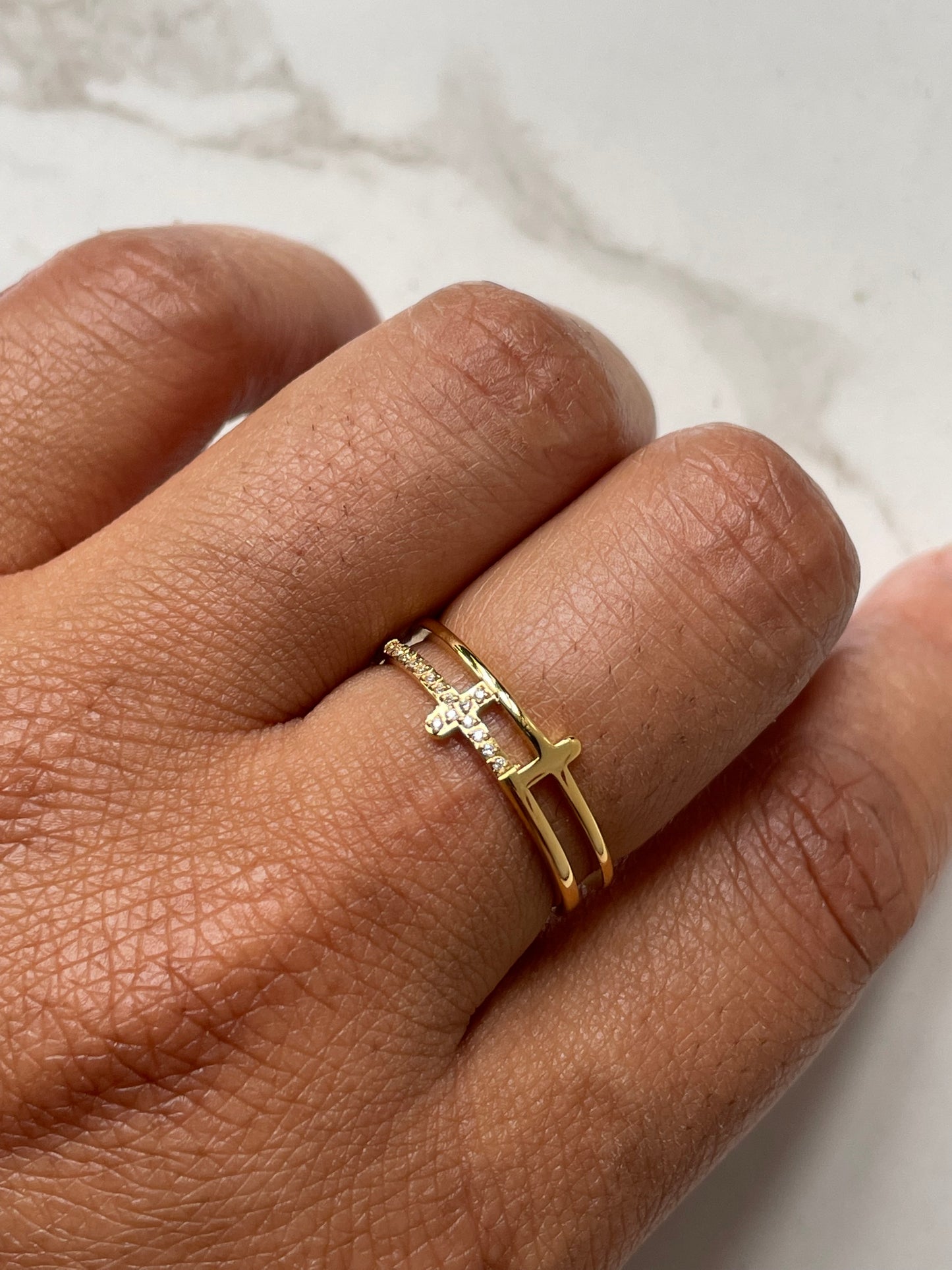 Double cross stacker-Kelly Praise