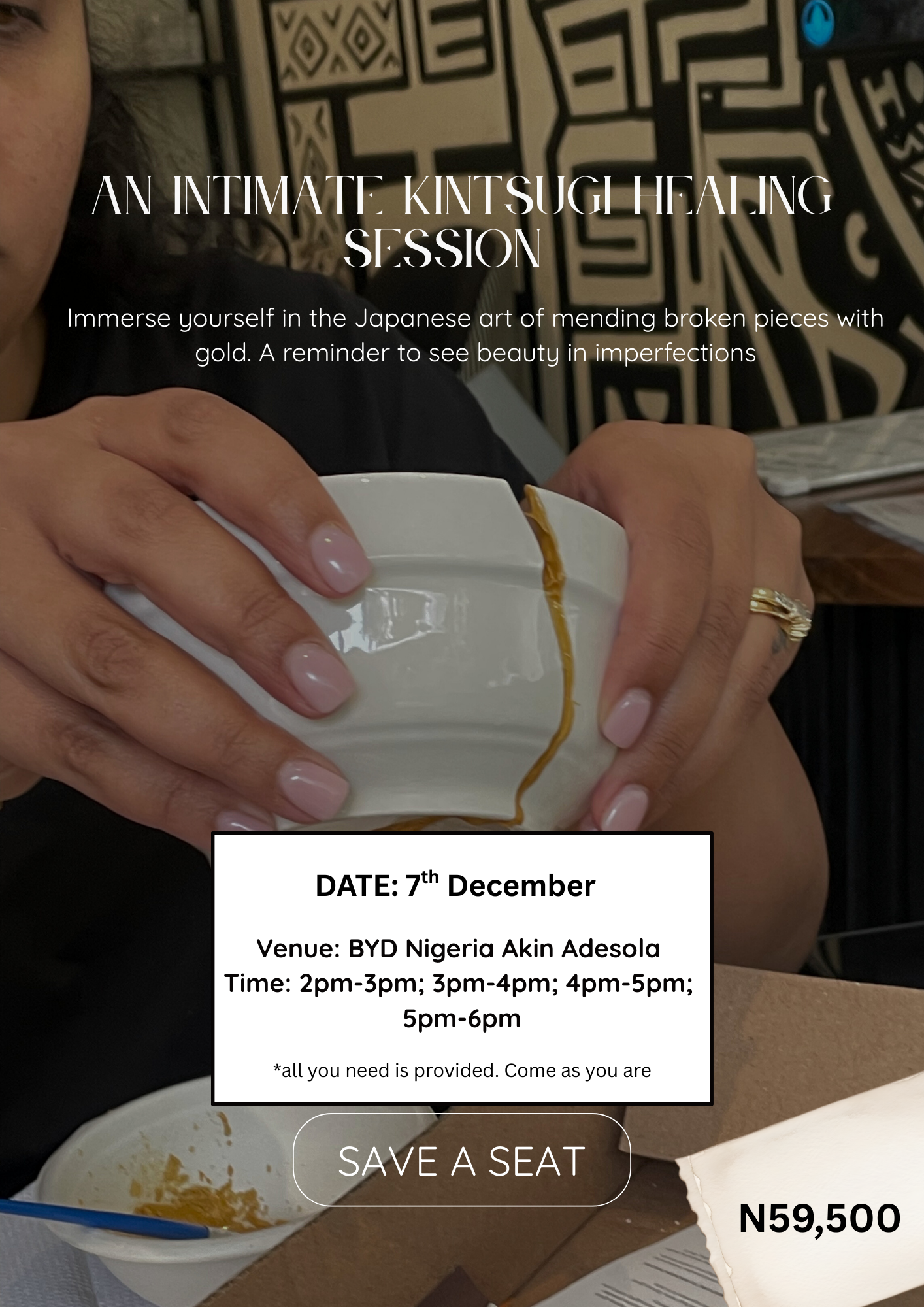 BYD Kintsugi workshop 7th December 2025