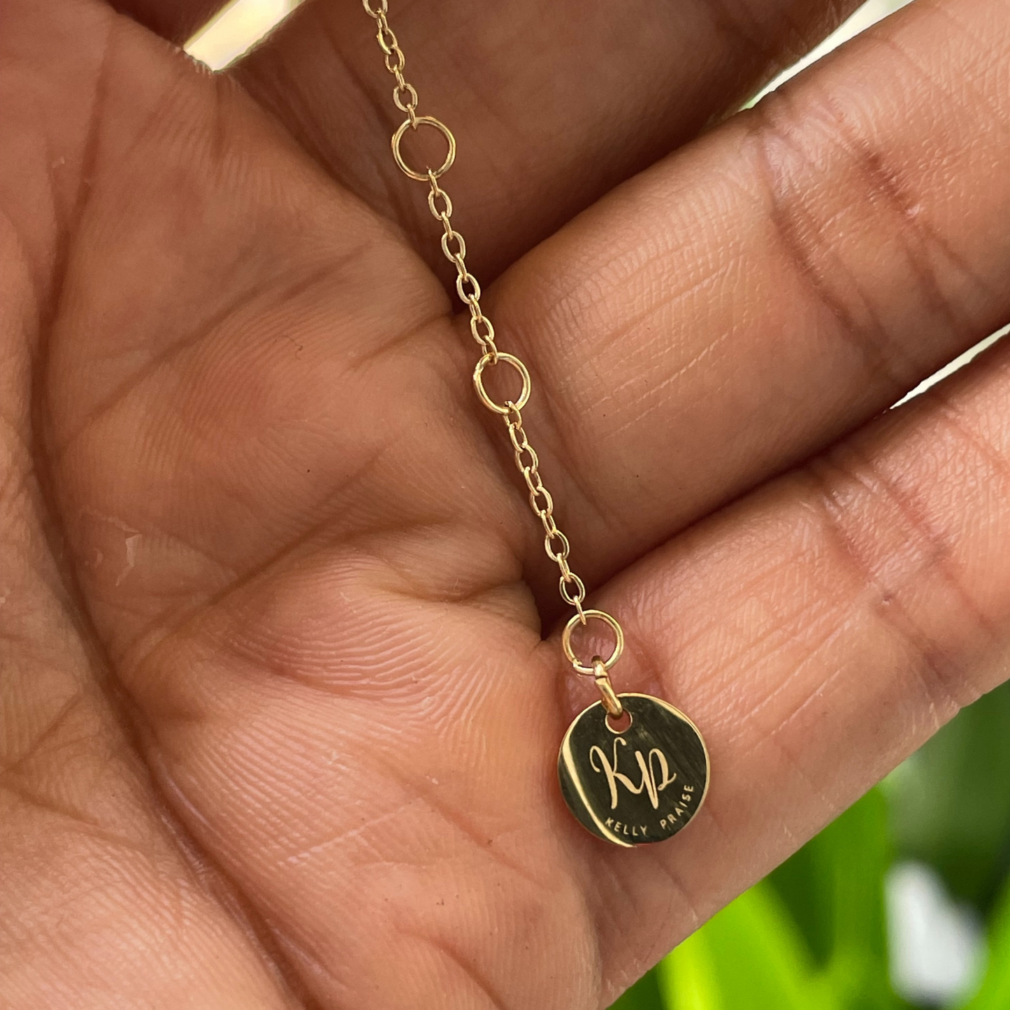 Blessed and Highly Favoured Affirmation bracelet - Gold-Kelly Praise