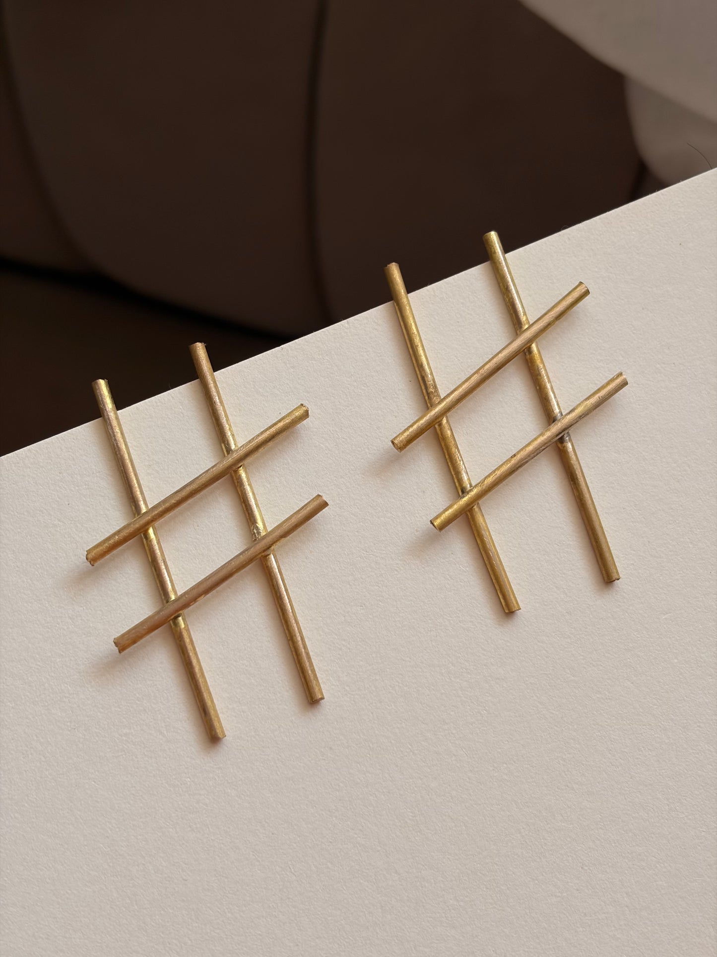Kelly Praise parallel earrings