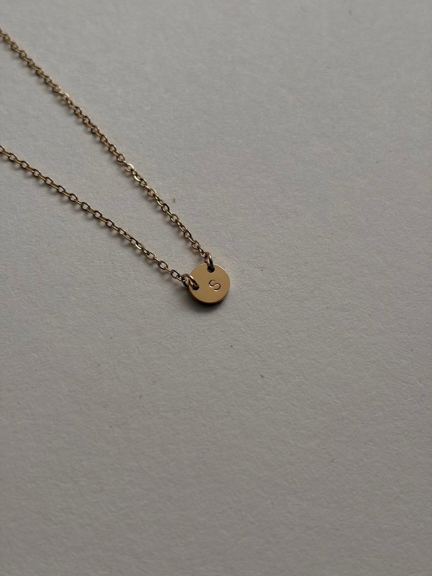 3mm coin choker necklace (customizable)