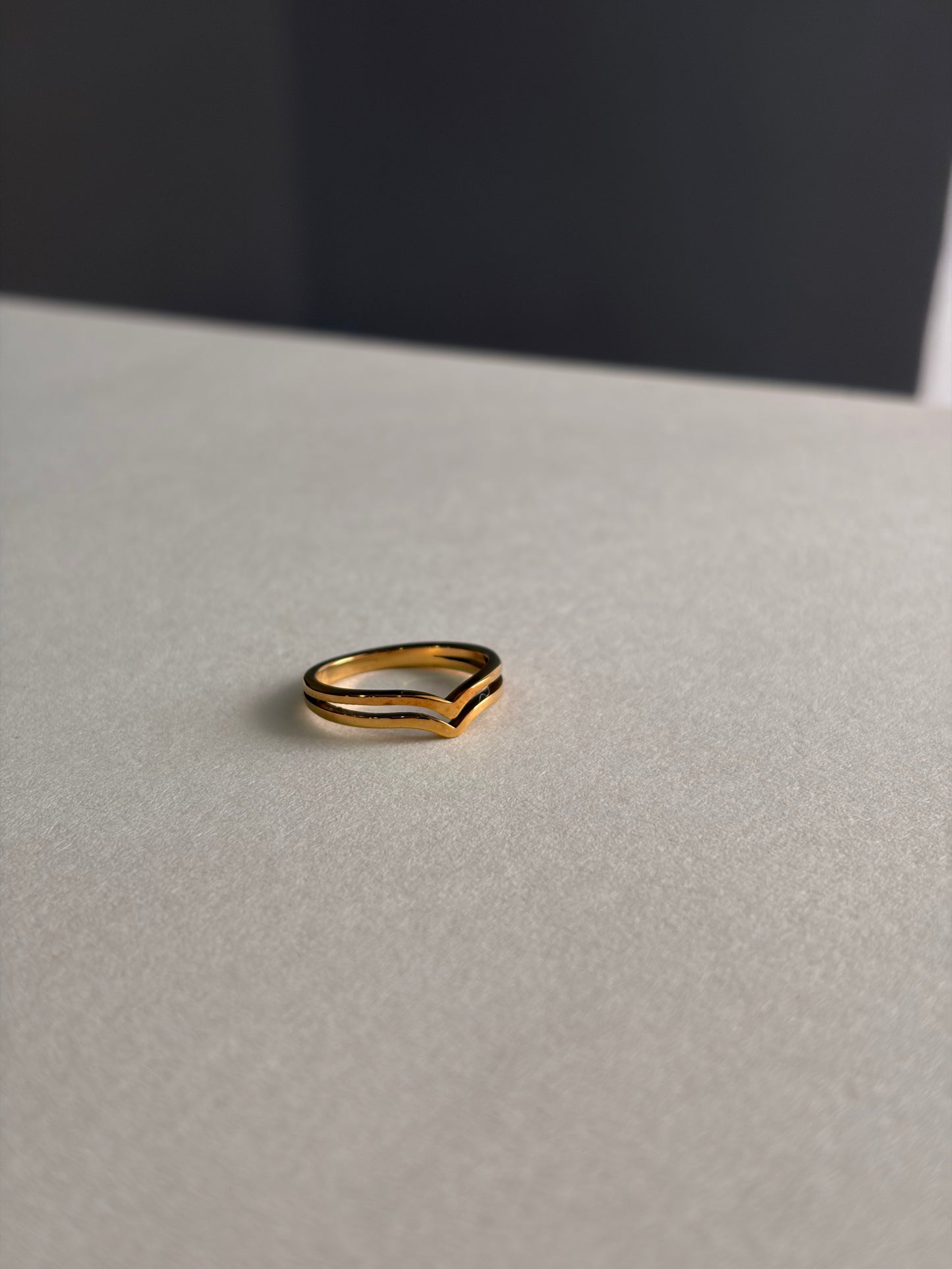 KP Anchor Stacker Ring (SIZE 6 ONLY)