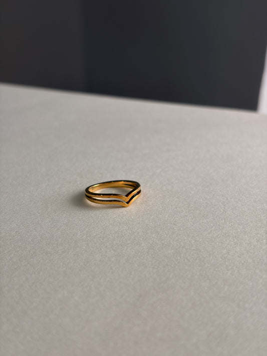 KP Anchor Stacker Ring (SIZE 6 ONLY)