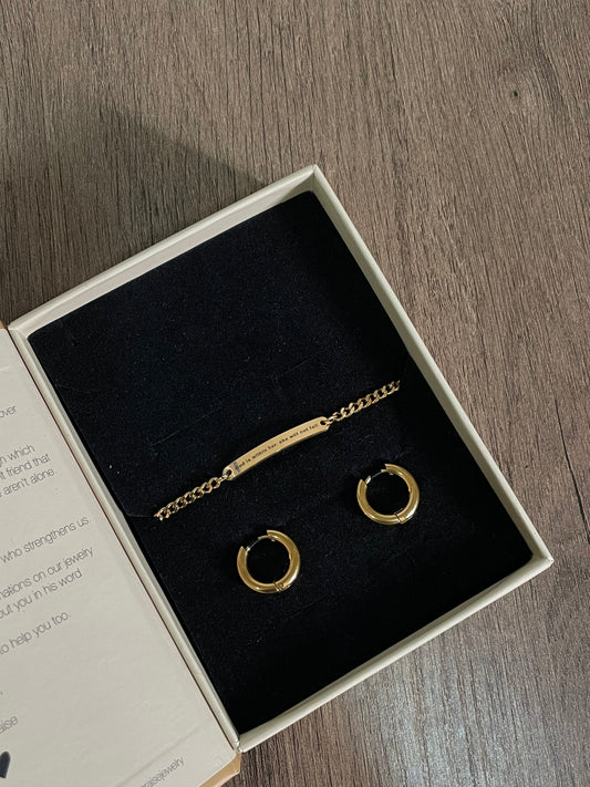 Grace Duo set (Bracelet + Earrings)