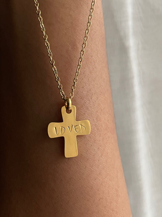 Faith cross pendant