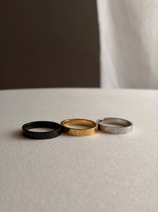 'I Can do All Things' Mini Affirmation Ring