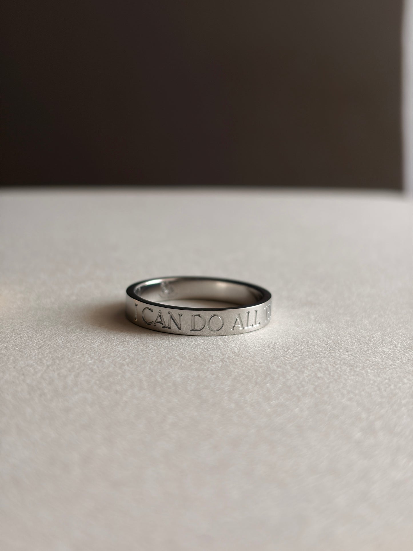 'I Can do All Things' Mini Affirmation Ring