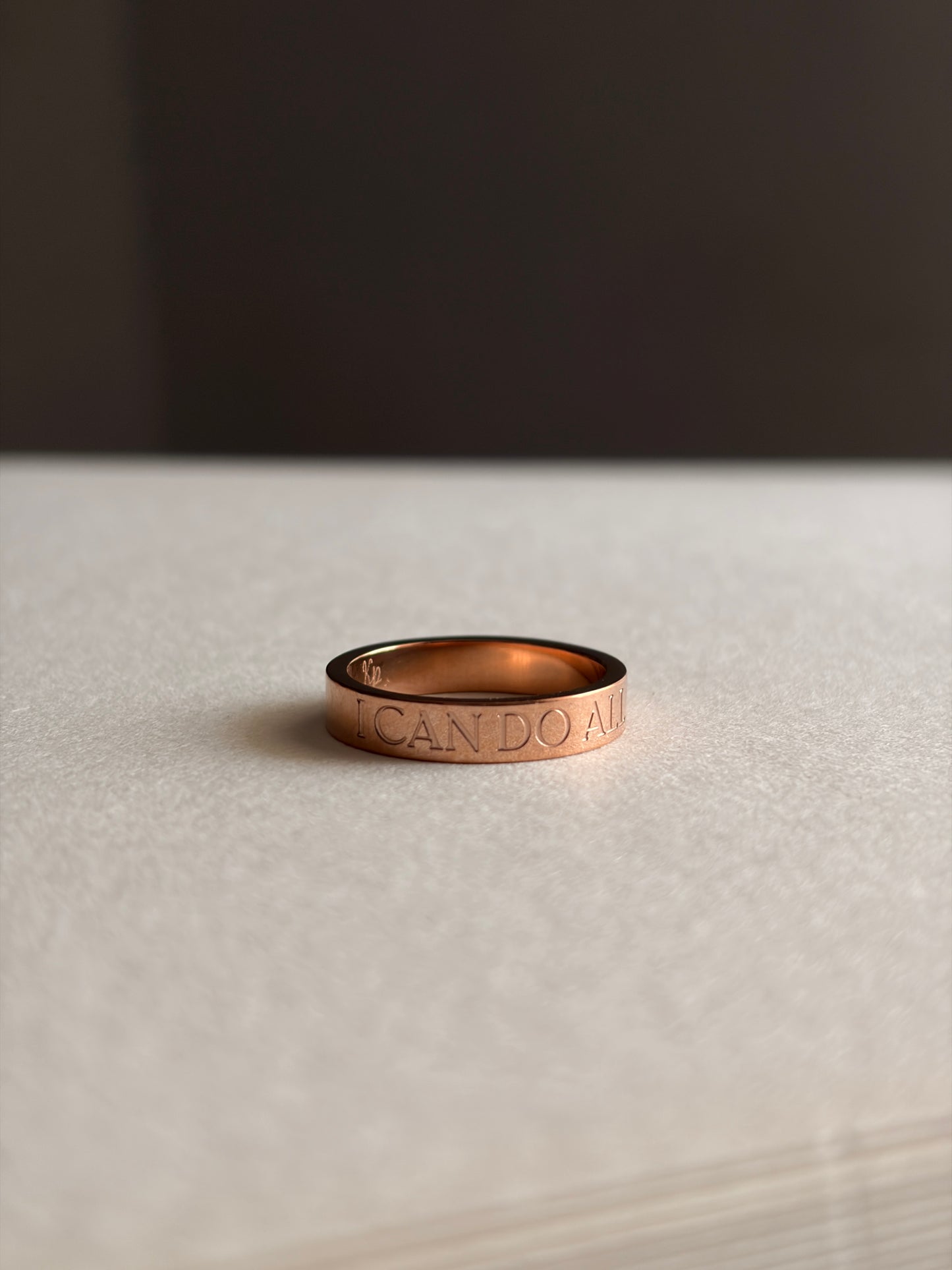 'I Can do All Things' Mini Affirmation Ring